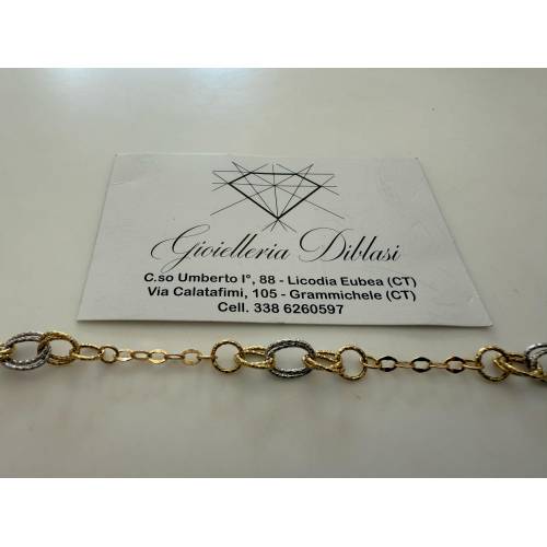 BRACCIALE ORO 18 Kt 750% Donna...