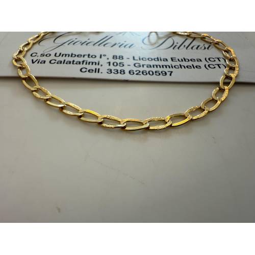 BRACCIALE In ORO GIALLO Unisex Oro 18...