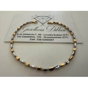 BRACCIALE In ORO Bicolore...