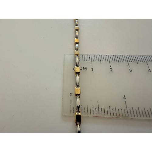 BRACCIALE In ORO Bicolore GIALLO e...