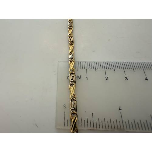 BRACCIALE Uomo Donna Unisex 18 Karati...