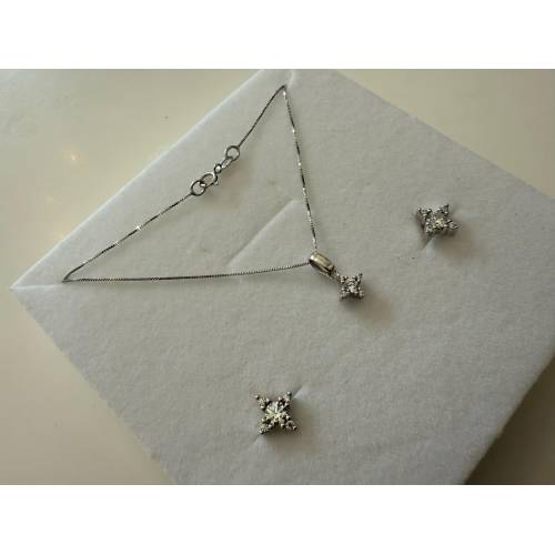 Parure COLLANA PUNTO LUCE Con...