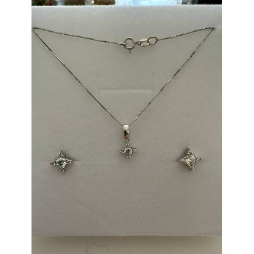 Parure COLLANA PUNTO LUCE Con...