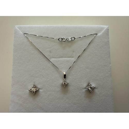 Parure COLLANA PUNTO LUCE Con...