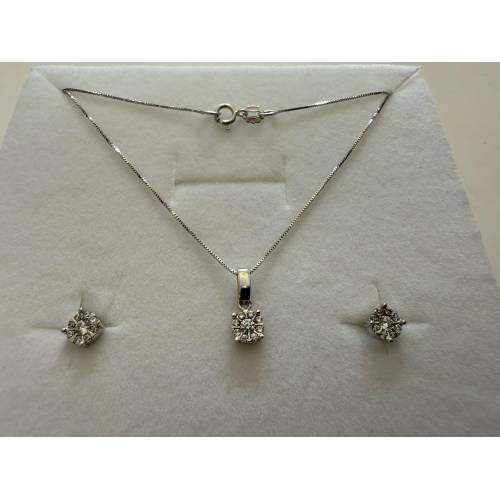 Parure COLLANA PUNTO LUCE Con...