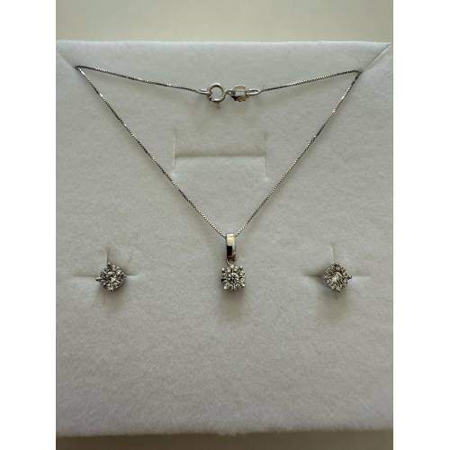 Parure COLLANA PUNTO LUCE Con...