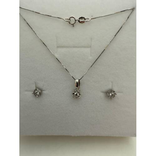 Parure COLLANA PUNTO LUCE Con...