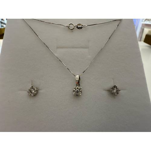 Parure COLLANA PUNTO LUCE Con...