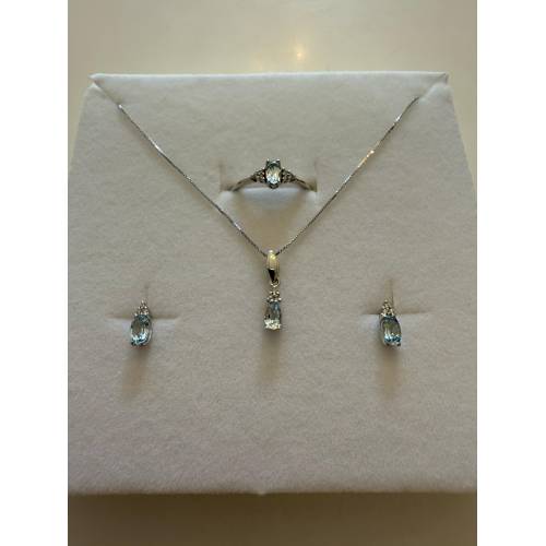 Parure COLLANA PUNTO LUCE ORECCHINI...