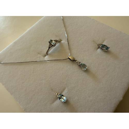 Parure COLLANA PUNTO LUCE ORECCHINI...