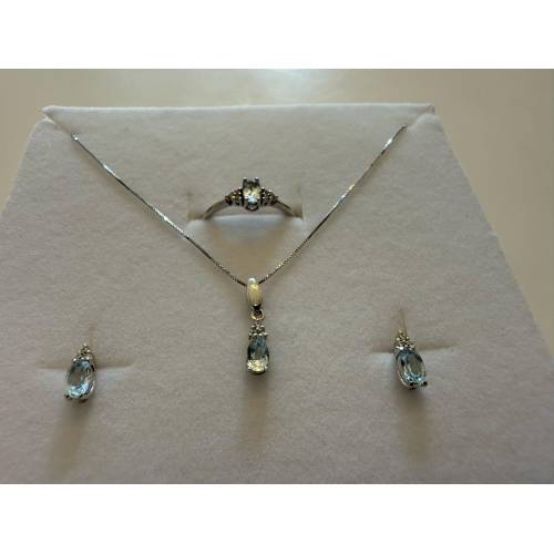 Parure COLLANA PUNTO LUCE ORECCHINI...