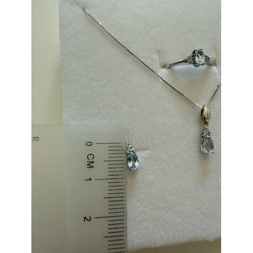 Parure COLLANA PUNTO LUCE ORECCHINI...