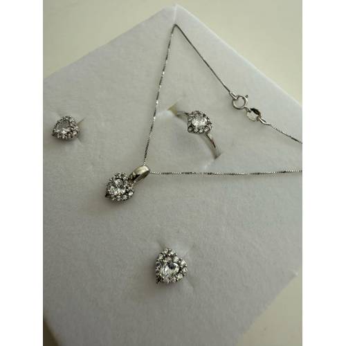 Parure COLLANA PUNTO LUCE ORECCHINI...