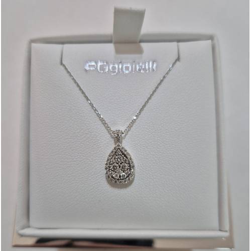 COLLANA PUNTO LUCE DIAMANTI Forma A...