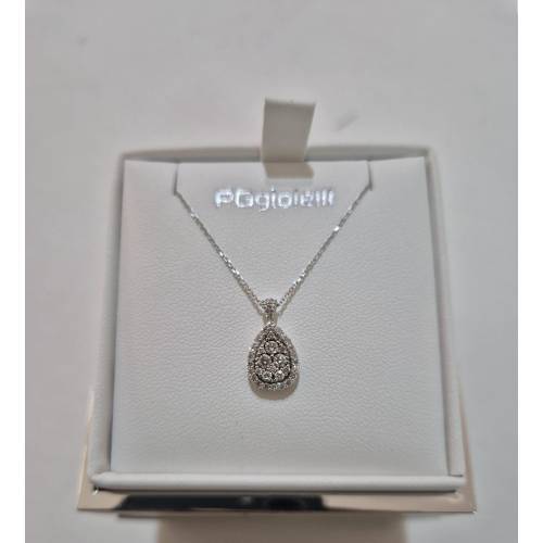 COLLANA PUNTO LUCE DIAMANTI Forma A...