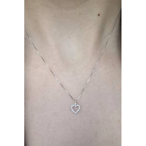 COLLANA PUNTO LUCE DIAMANTI Forma A...