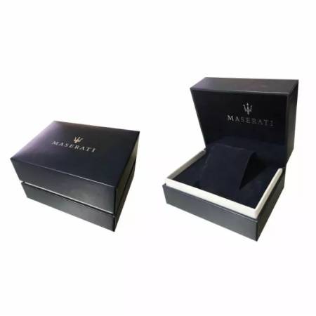 OROLOGIO MASERATI Uomo Da Polso Successo CRONOGRAFO Acciaio ORO Nero R8873621013