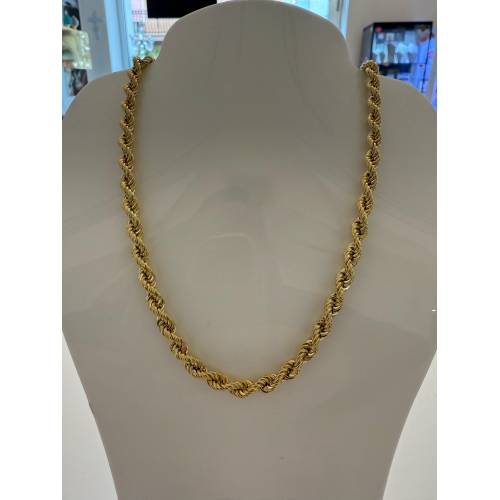 COLLANA Girocollo ORO GIALLO 18 KT...