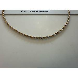 COLLANA ORO 18 KT 750%... 2