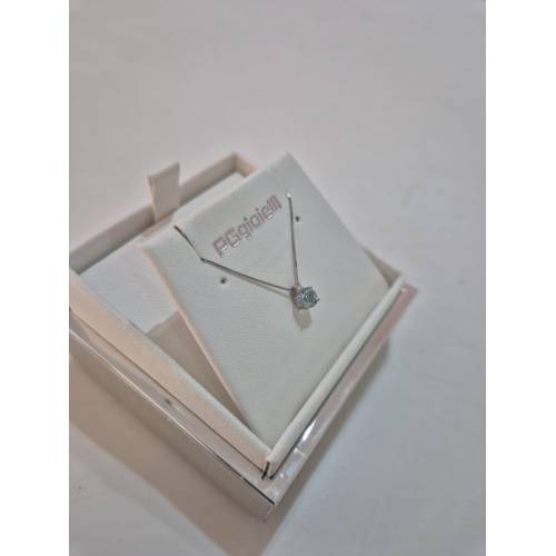 COLLANA Punto Luce TOPAZIO Tondo E...