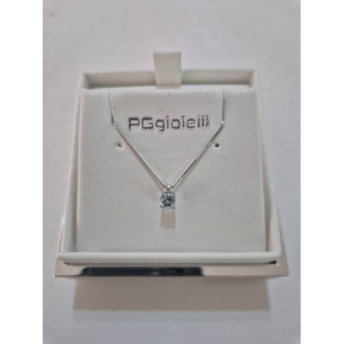 COLLANA Punto Luce TOPAZIO Tondo E...