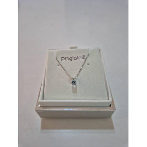 COLLANA Punto Luce TOPAZIO Tondo E...