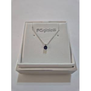 COLLANA Punto Luce ZAFFIRO...