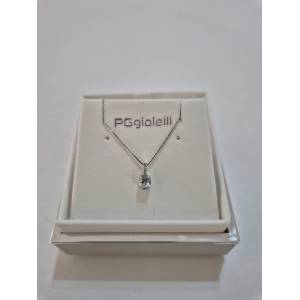 COLLANA ACQUAMARINA Ovale E...