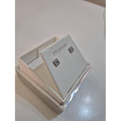 ORECCHINI Con ACQUAMARINA E DIAMANTI...