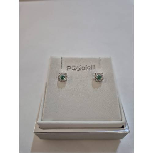 ORECCHINI Donna PG GIOIELLI SMERALDO...