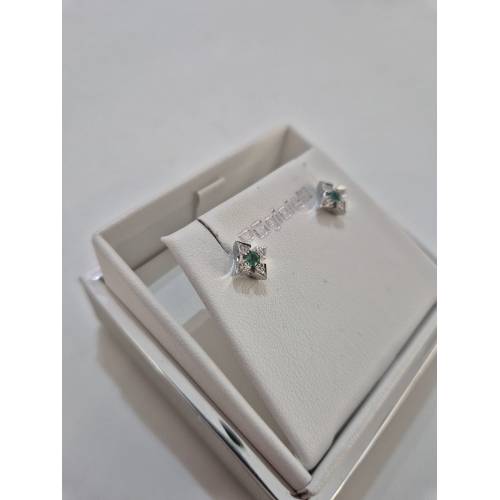 ORECCHINI Donna PG GIOIELLI SMERALDO...