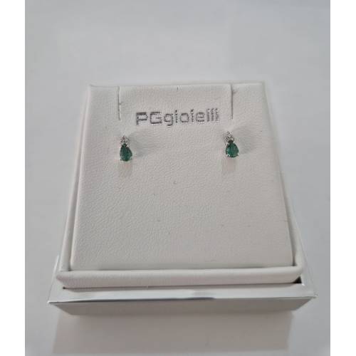 ORECCHINI Donna PG GIOIELLI SMERALDO...