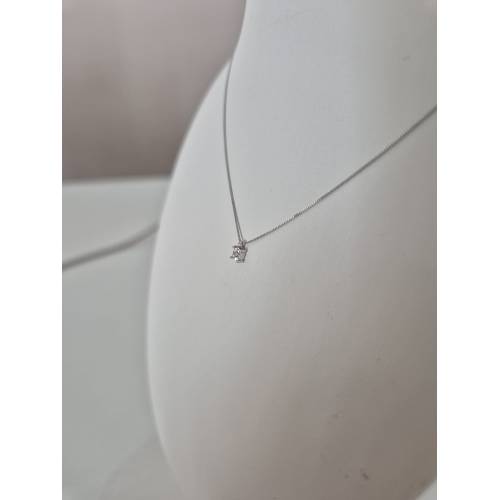 COLLANA PUNTO LUCE Con DIAMANTE...