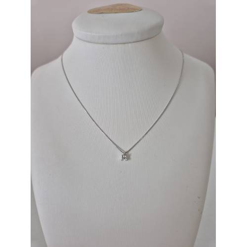 COLLANA PUNTO LUCE Con DIAMANTE...