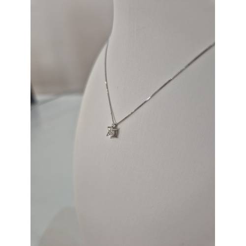COLLANA PUNTO LUCE Con DIAMANTE...