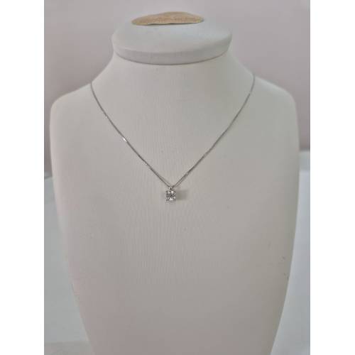 COLLANA PUNTO LUCE Con DIAMANTE...