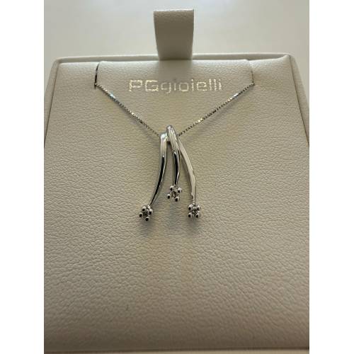 COLLANA TRILOGY Pendente Con DIAMANTI...