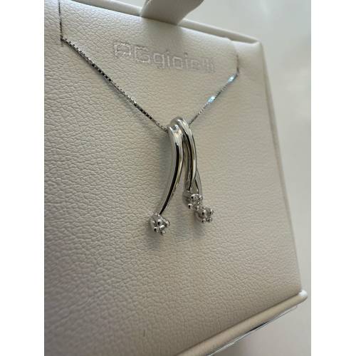 COLLANA TRILOGY Pendente Con DIAMANTI...