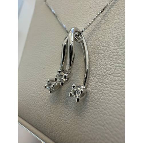 COLLANA TRILOGY Pendente Con DIAMANTI...