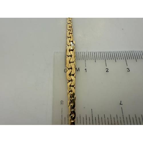 COLLANA In ORO GIALLO 18 Karati 750%...