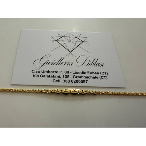 BRACCIALE Donna ORO GIALLO 18 Karati...