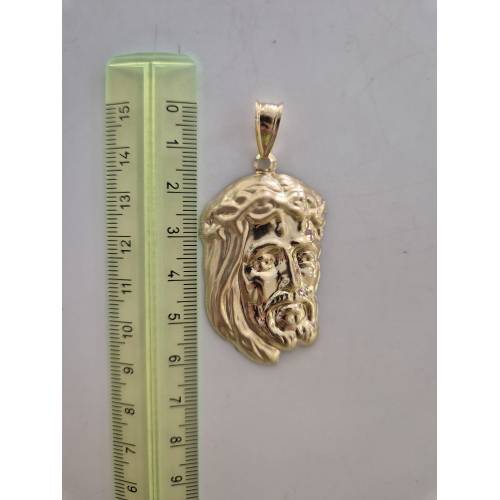 CIONDOLO Pendente MEDAGLIA VOLTO DI...