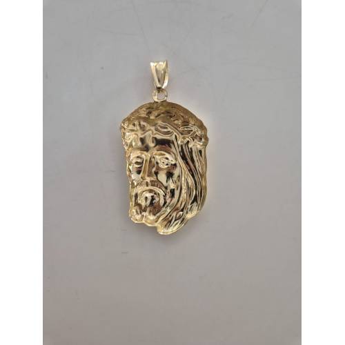 CIONDOLO Pendente MEDAGLIA VOLTO DI...