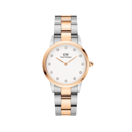 OROLOGIO DONNA DANIEL WELLINGTON In Acciaio Oro Rosa Argento Bianco DW00100359