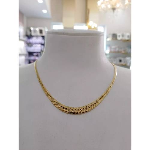 COLLANA ORO GIALLO 18 Kt 750% Donna...