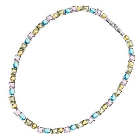 COLLANA OTTAVIANI Da Donna In OTTONE Placcato Con Zirconi Multicolore 501117C