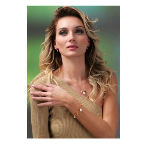 BRACCIALE OTTAVIANI Donna In OTTONE...