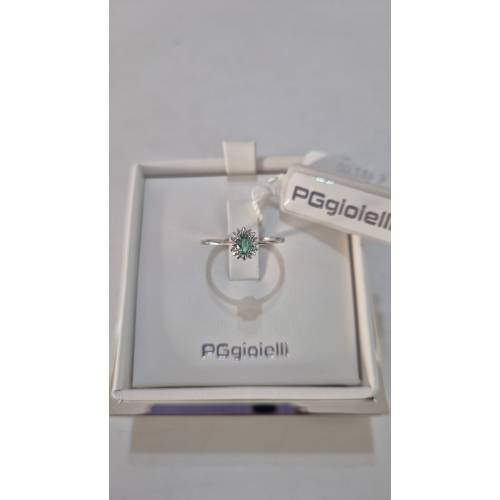 ANELLO Con SMERALDO E DIAMANTI ORO...