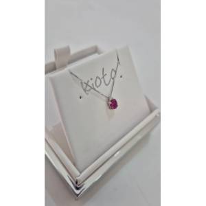 COLLANA RUBINO Ovale E... 2