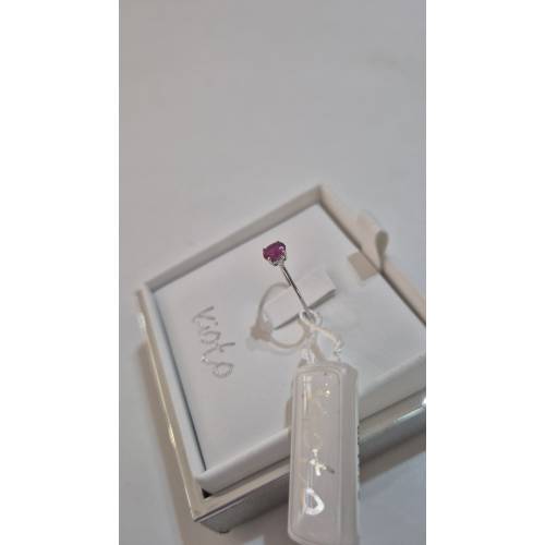 ANELLO KIOTO Solitario Con RUBINO...